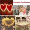900pcs Gold Silk Rose Petals – Romantic Wedding, Anniversary, Valentine’s Day, Honeymoon & Party Decoration, Artificial Flower Confetti for Proposals
